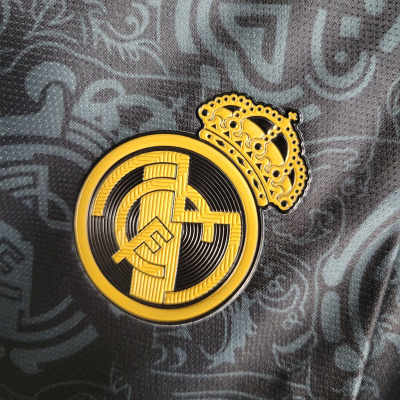 23/24 Real Madrid Black x Gold Special Edition Jersey